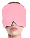 Gorro para aliviar la migraña y el dolor de cabeza con terapia de gel frío y caliente