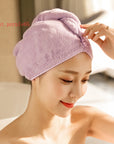 Women's Hair Dryer Cap, Absorbent Dry Hair Towel