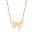 Geometric Butterfly Pendant Butterfly Necklace Simple