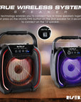 8" 600 watt Speaker - Portable Wireless Bluetooth Speaker with TWS Function