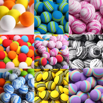 Colorful Golf Sponge Soft Rainbow Balls