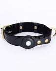 Leather Anti-Lost Dog Collar