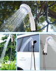 Portable Camping Shower Outdoor USB Rechargeable Electric Shower Pump for Camping Car Washing Gardening Pet Cleaning