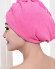 Women's Hair Dryer Cap, Absorbent Dry Hair Towel