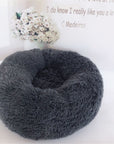 Round Long Hairy Autumn And Winter Nest Pad Cat Mattress