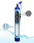 1Pcs Portable Water Purifiers Outdoor Survival Filter Camping Hiking Emergency Elements