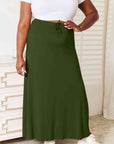 Full Size Soft Maxi Skirt