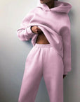 Winter hoodie sweat sets Cozy sweatshirt and sweatpants sets for winter Matching hoodie and jogger sets for cold weather Fleece-lined sweat sets for extra warmth Winter loungewear sets for indoor comfort Stylish sweat sets for casual winter outings Thermal hoodie and sweatpants sets for outdoor activities Soft and plush winter sweat sets Fashionable winter athleisure sets Comfy winter hoodie and sweatpants combos