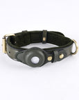 Leather Anti-Lost Dog Collar