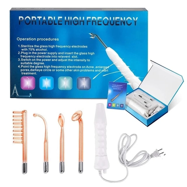 High-frequency acne treatment Versatile skincare wand 7-in-1 acne solution Targeted blemish treatment Multi-functional acne wand Clearer skin with high frequency Advanced acne-fighting technology Skin-clearing wand with multiple heads Professional-grade acne treatment Comprehensive skincare solution