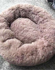 Round Long Hairy Autumn And Winter Nest Pad Cat Mattress