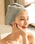 Women's Hair Dryer Cap, Absorbent Dry Hair Towel