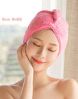 Women's Hair Dryer Cap, Absorbent Dry Hair Towel