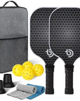 Pickleball Paddles Carbon Fiber Surface