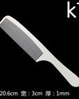 Stainless Steel Silver Barber Comb