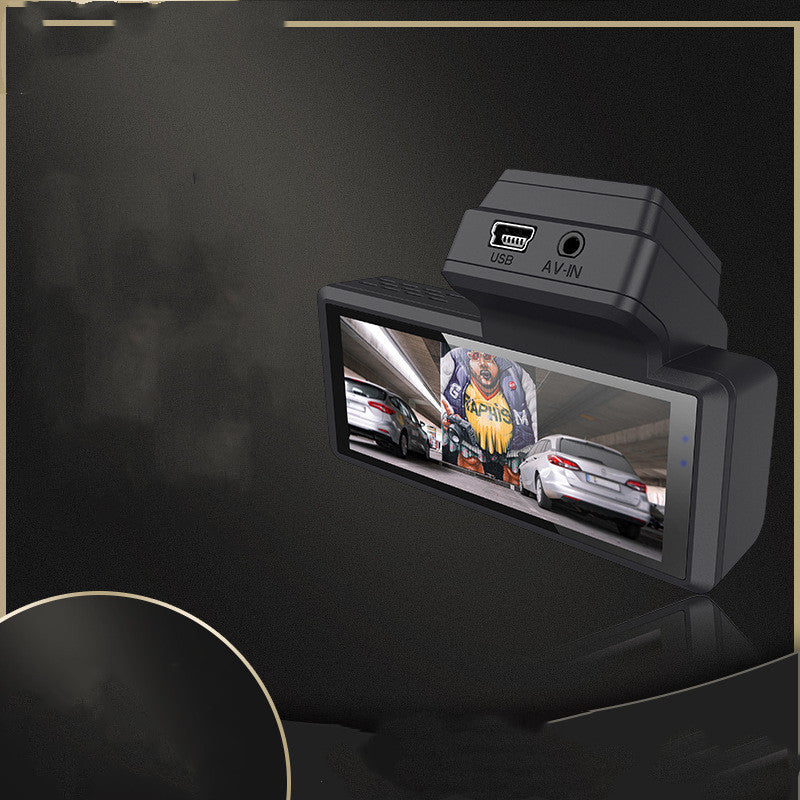 FOCUWAY T5 dash cam featuring a hidden driving recorder design with front and rear dual lenses for full vehicle coverage. Equipped with 170° shooting angle and 12 million pixels, it captures clear footage of both the front and rear, ideal for discreet installation on the front windshield.