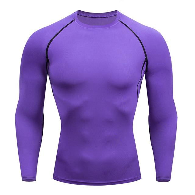 Ultimate Performance Men's Compression Shirt - Under Armour Style Athletic Wear