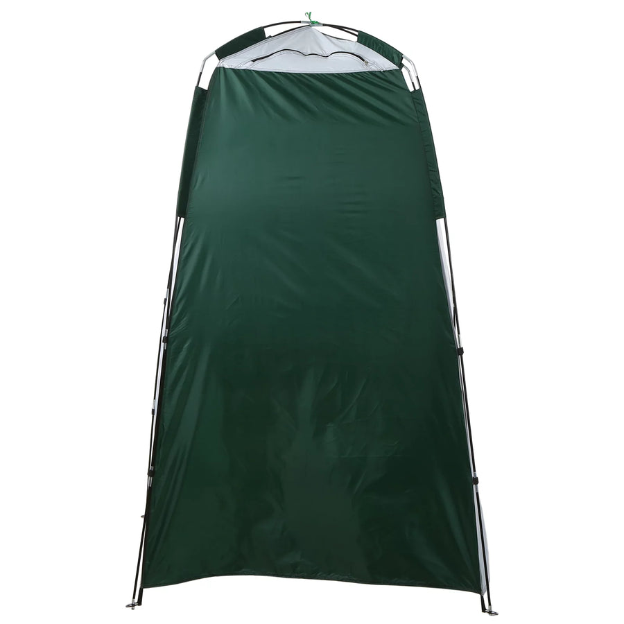 Portable Shower Tent with Drain – Privacy tent for camping, featuring a durable design with a window for ventilation.
