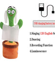 A playful combination of cat and cactus-themed designs for a unique toy or decor piece."