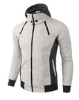 Double Zipper Hoodie Jacket for Men