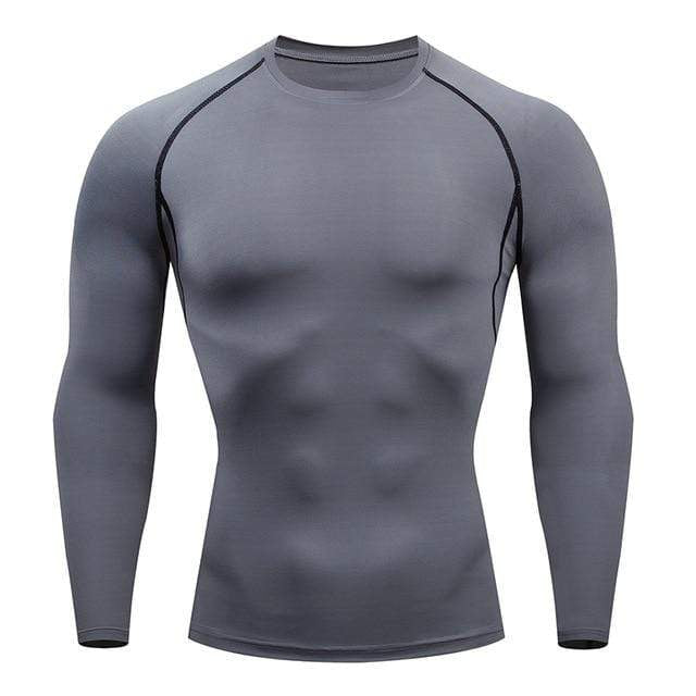 Ultimate Performance Men's Compression Shirt - Under Armour Style Athletic Wear