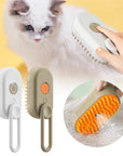 Cat Steam Brush Steamy Dog Brush 3 In 1 Electric Spray Cat Hair Brushes For Massage Pet Grooming Comb Hair Removal Combs Pet Products