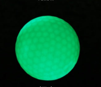 LED golf ball with flashing lights, made from durable Dupont Sarin material. Ideal for nighttime golf, featuring a 42.6mm size and 45-gram weight for high visibility and easy tracking in low-light conditions