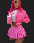 Varsity Baseball Cropped Jacket