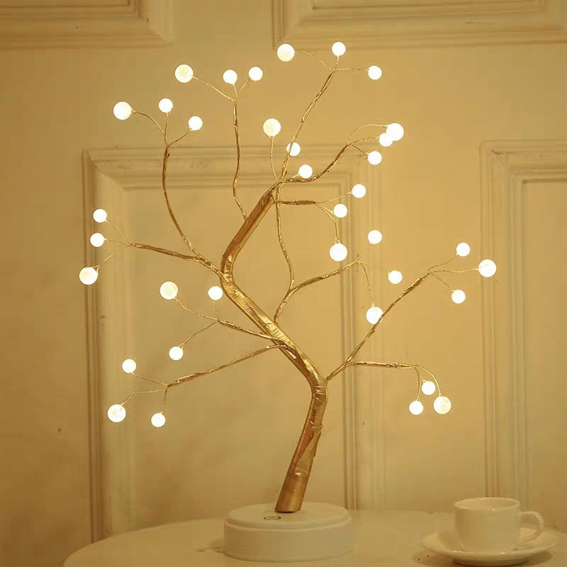This led copper wire light adds a warm Nordic touch to your bedroom, versatile led copper wire light, powered by USB or battery, perfect for ambient lighting.nordic-style led copper wire light, bringing minimalist elegance to your space..