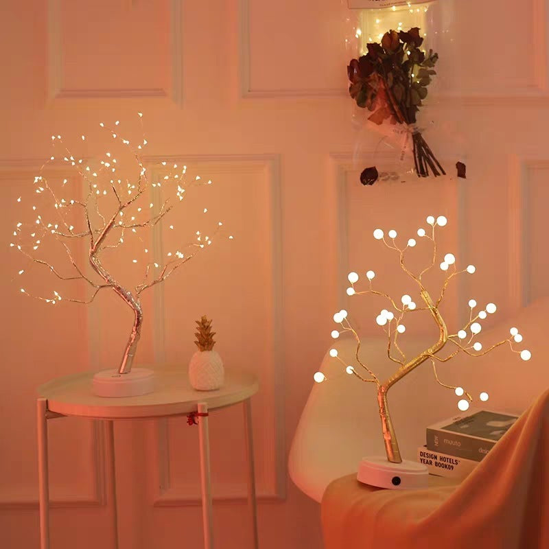 This led copper wire light adds a warm Nordic touch to your bedroom, versatile led copper wire light, powered by USB or battery, perfect for ambient lighting.nordic-style led copper wire light, bringing minimalist elegance to your space..