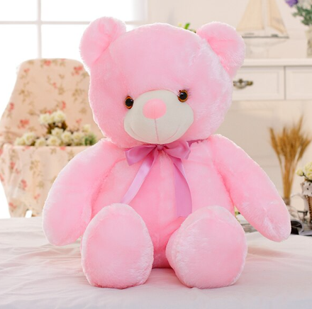 "A teddy bear that doubles as a nightlight, providing soft light for kids as they sleep or rest."