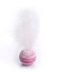 Cat Toy Feather Ball