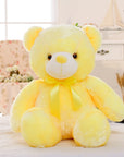 A plush teddy bear that features LED lights, offering a cozy, glowing companion for children at night."