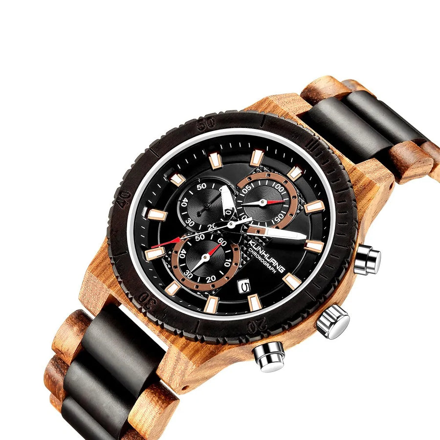  Stylish mens watch displayed to demonstrate versatility and sophisticated aesthetic