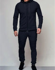 Men's Winter Tracksuit in Slim Fit with Joggers and Tech Fabric Material