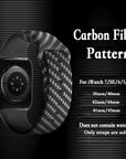 Carbon Fiber Strap For Apple Watches