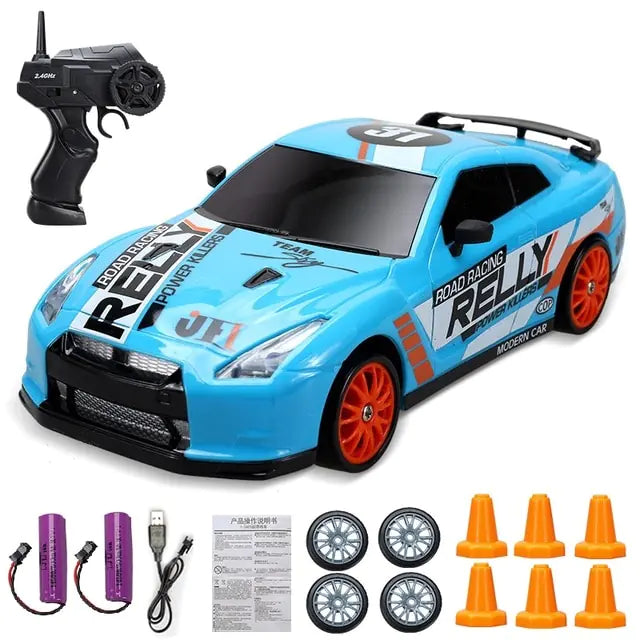 "RC drift car available on Amazon, ideal for both beginners and pro racers."