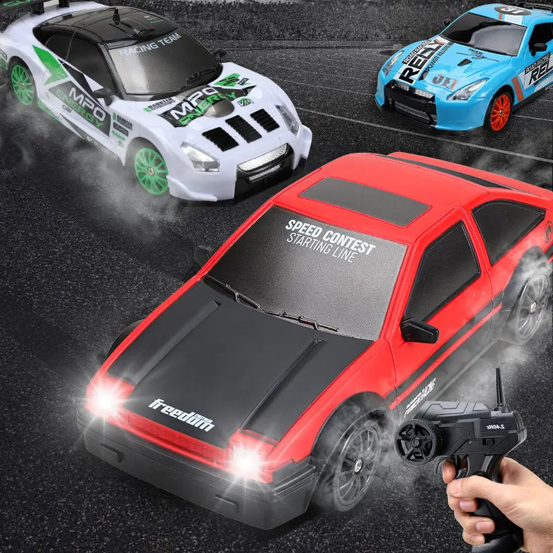  "Compact and powerful RC drift car ready for high-performance racing