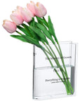 Transparent book vase Book-shaped vase Glass book vase Decorative book vase Novelty book vase Clear book-shaped vase Literary-inspired vase Unique book decor Transparent flower vase Home decor book vase