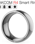 Stylish smart ring designed for heart rate monitoring, sleep tracking, and activity tracking for health-conscious individuals.