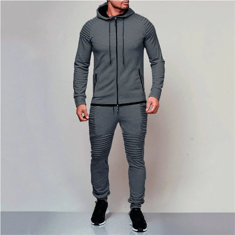 Men's Athleisure Tracksuit - Luxury Tracksuits for Men, Nike & Puma Slim Fit Gym Tracksuits