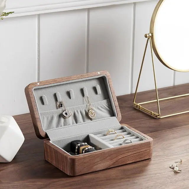Luxury Wood Jewelry Box