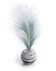 Cat Toy Feather Ball