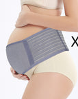 Mid-pregnancy abdominal support