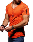 Men's V-Neck Casual T-Shirt – Timeless V-Neck Design for Minimalist Menswear