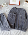 Winter Soft Velvet Pajamas Set