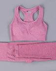 2/3 piezas de ropa deportiva de entrenamiento para mujer sin costuras