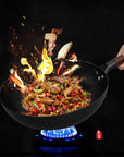 Iron Pan Traditional Iron Wok Handmade