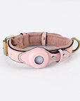 Leather Anti-Lost Dog Collar