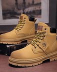 Durable and Stylish Retro-Inspired Men's Fashion Boots